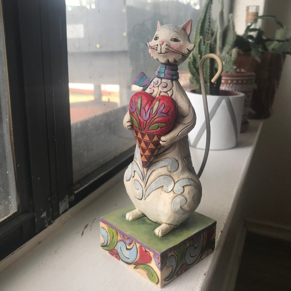 Jim Shore Heartwood Creak "Cozy Heart"